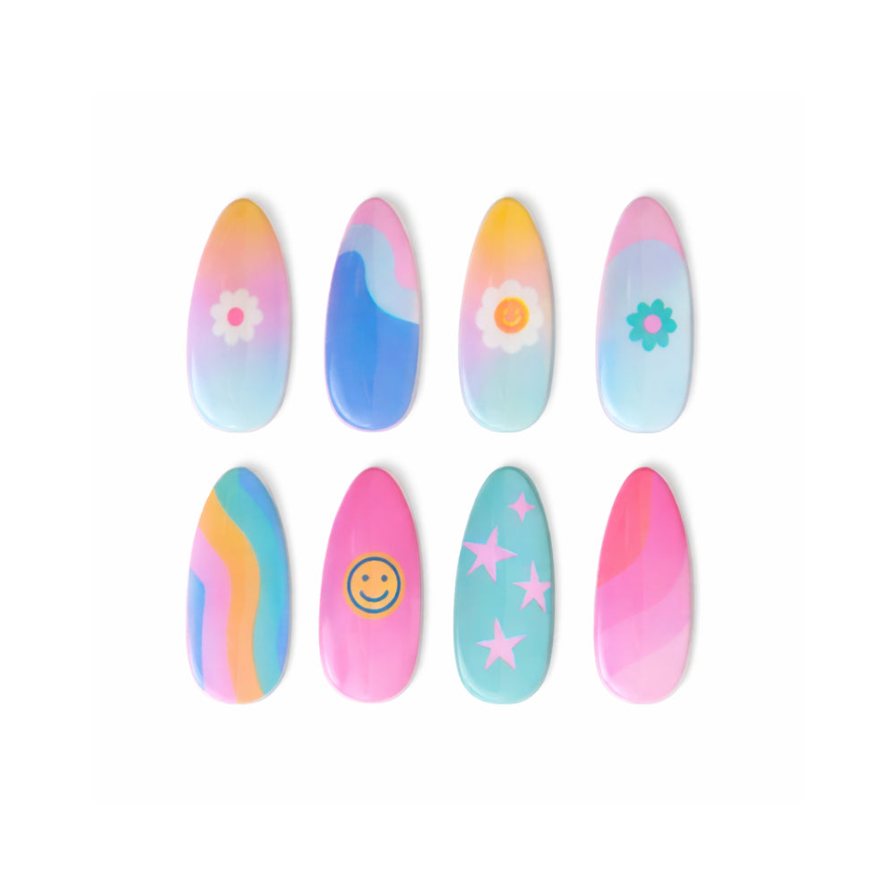 The Daisy Edit Press on Nails - GOOD VIBES